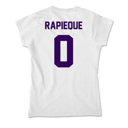 Kansas State - NCAA Men's Basketball : Elias Rapieque - Soft Style Women’s T-Shirt-1