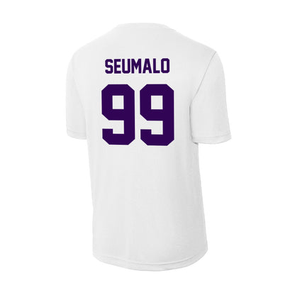 Kansas State - NCAA Football : Uso Seumalo - Activewear T-Shirt-1