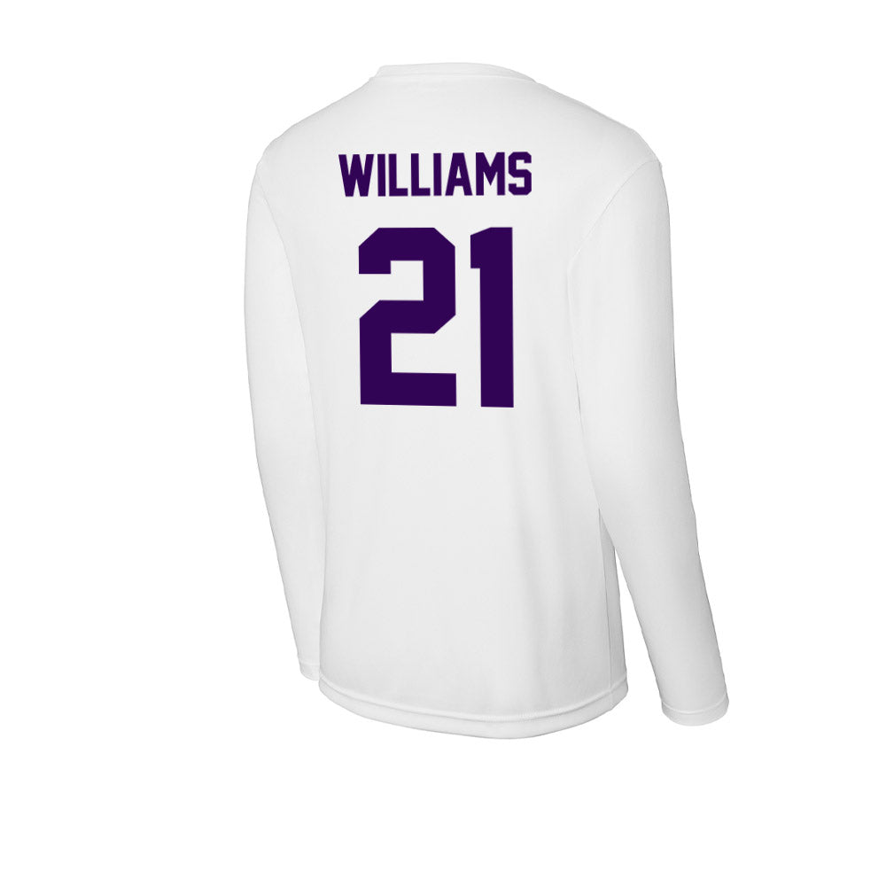 Kansas State - NCAA Women's Volleyball : Jordyn Williams - Activewear Long Sleeve T-Shirt-1