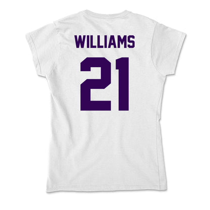 Kansas State - NCAA Women's Volleyball : Jordyn Williams - Soft Style Women’s T-Shirt-1