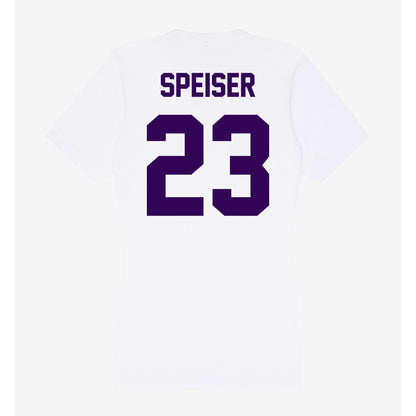 Kansas State - NCAA Women's Basketball : jordan speiser - Women's V-Neck T-Shirt-1