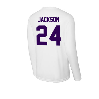 Kansas State - NCAA Football : Martel Jackson - Activewear Long Sleeve T-Shirt-1