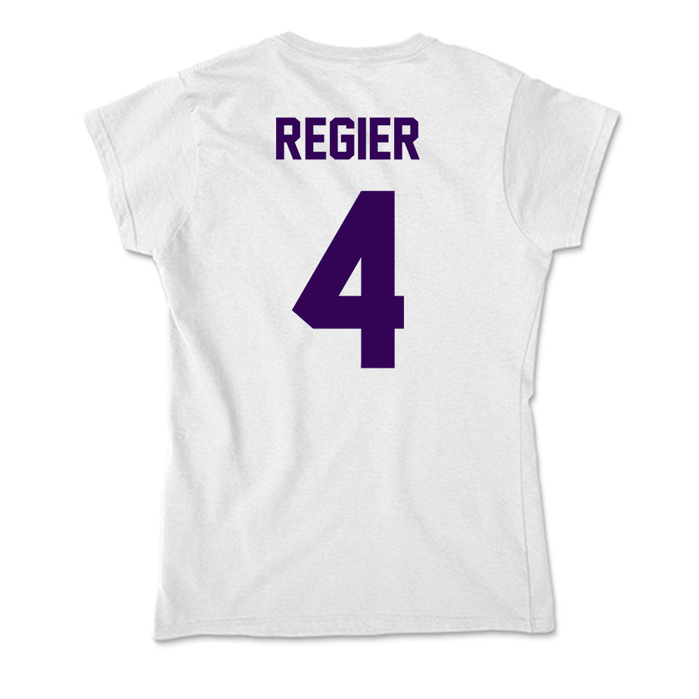 Kansas State - NCAA Women's Soccer : Alix Regier - Soft Style Women’s T-Shirt-1