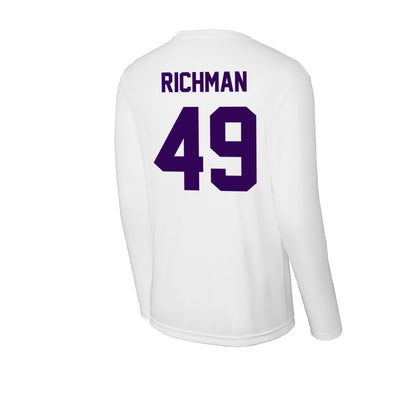 Kansas State - NCAA Football : Maguire Richman - Activewear Long Sleeve T-Shirt-1
