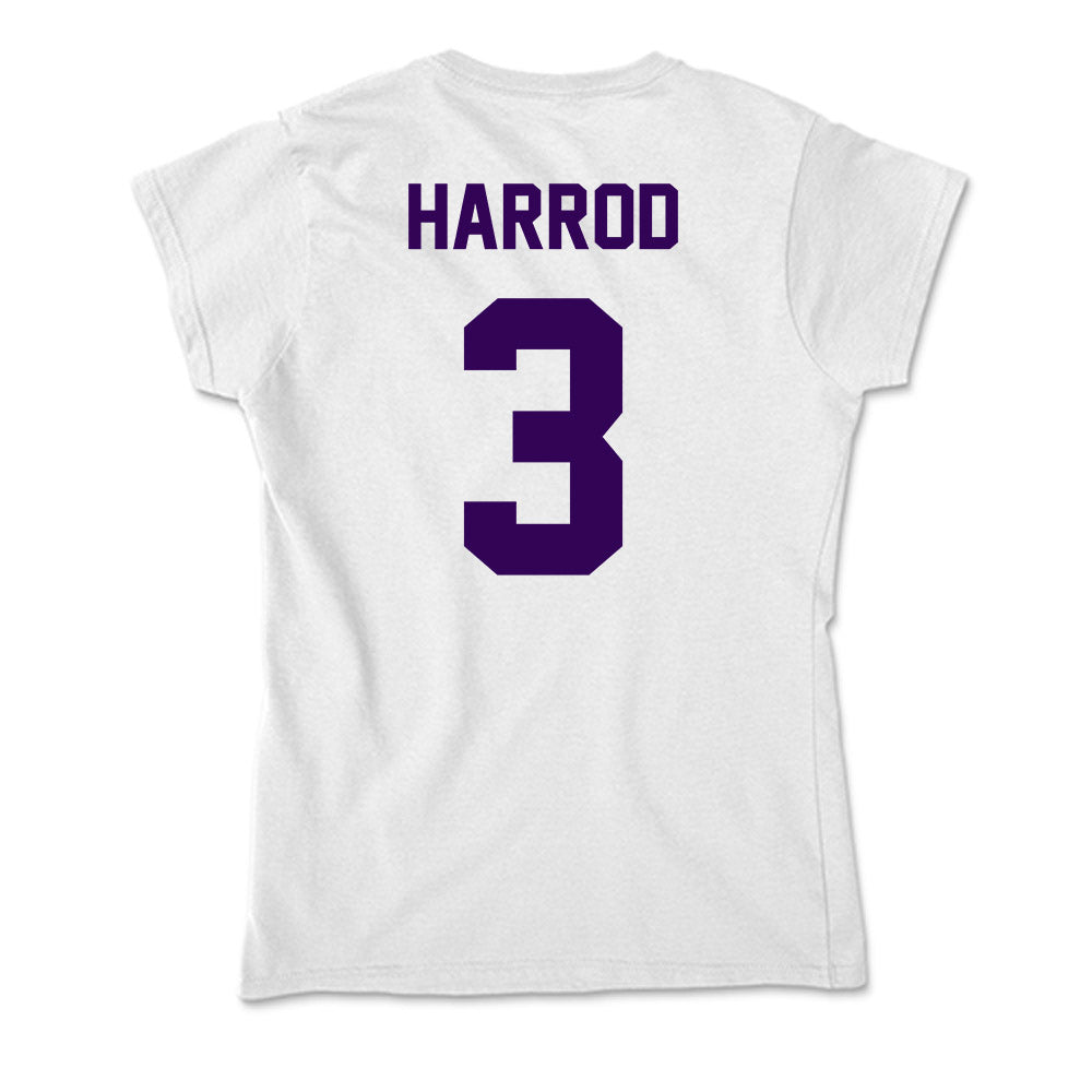 Kansas State - NCAA Women's Basketball : Brandie Harrod - Soft Style Women’s T-Shirt-1