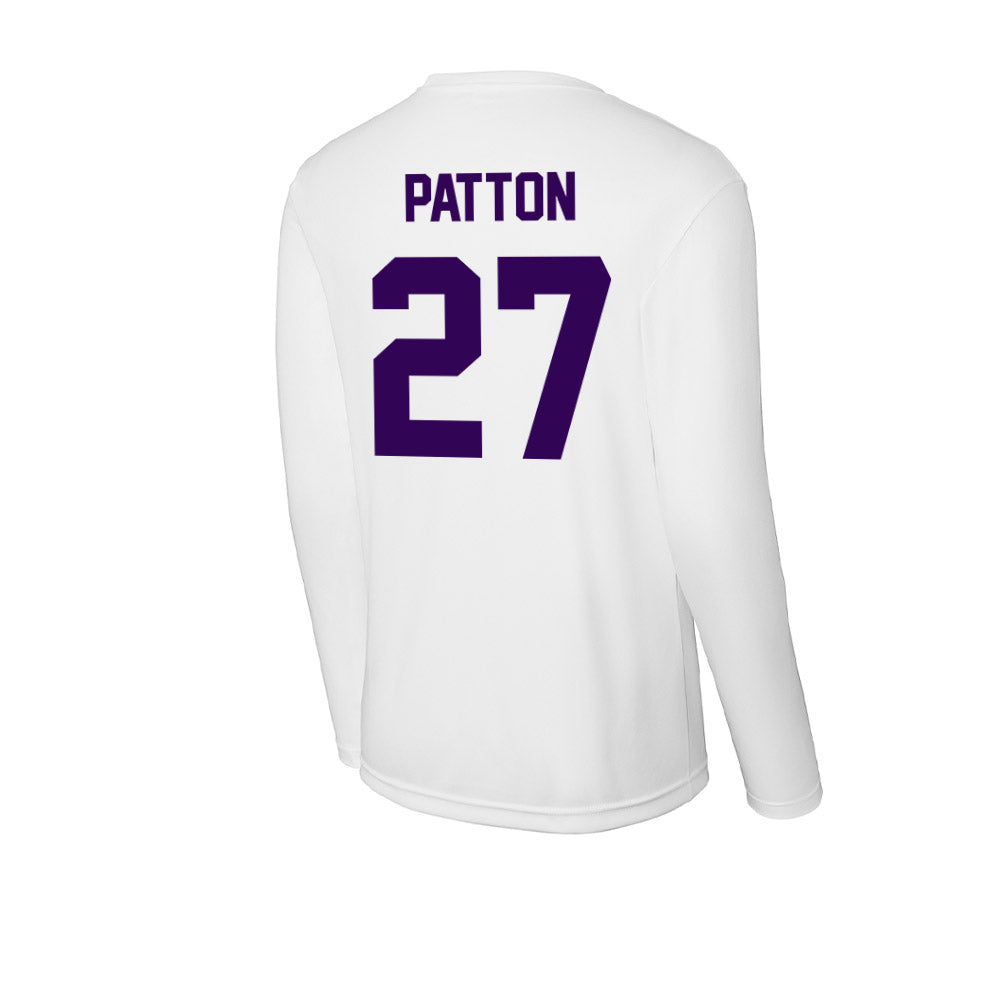 Kansas State - NCAA Football : Cub Patton - Activewear Long Sleeve T-Shirt-1