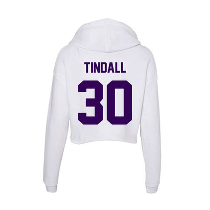 Kansas State - NCAA Women's Volleyball : Tatum Tindall - Women's Crop Fleece Hoodie-1