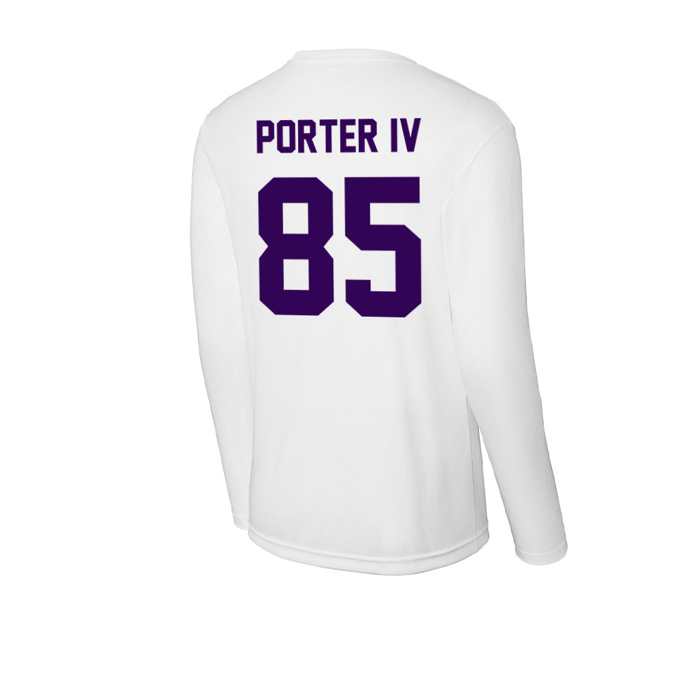 Kansas State - NCAA Football : Larry Porter IV - Activewear Long Sleeve T-Shirt-1