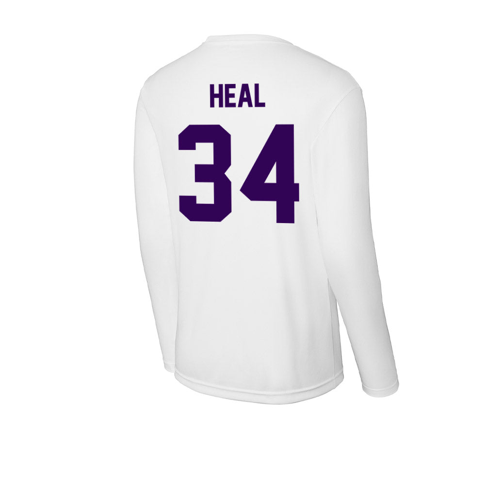 Kansas State - NCAA Women's Basketball : Tess Heal - Activewear Long Sleeve T-Shirt-1