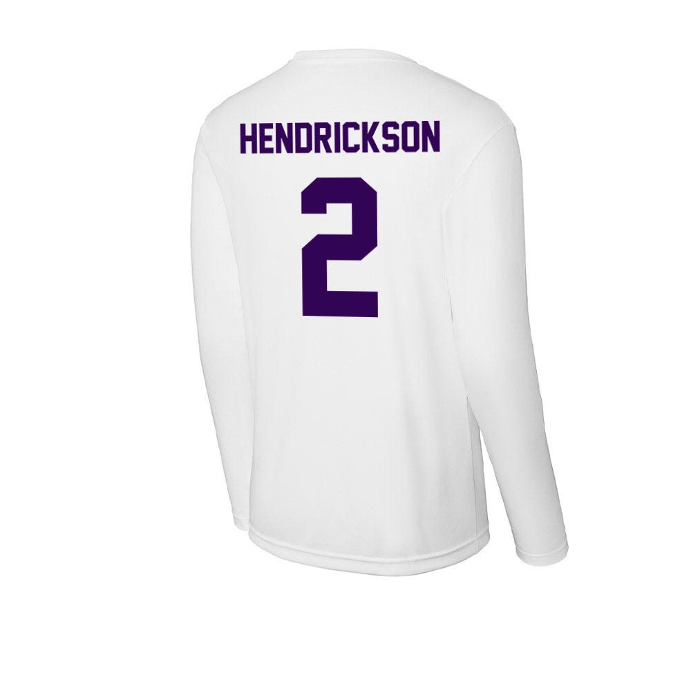 Kansas State - NCAA Women's Soccer : lily hendrickson - Activewear Long Sleeve T-Shirt-1