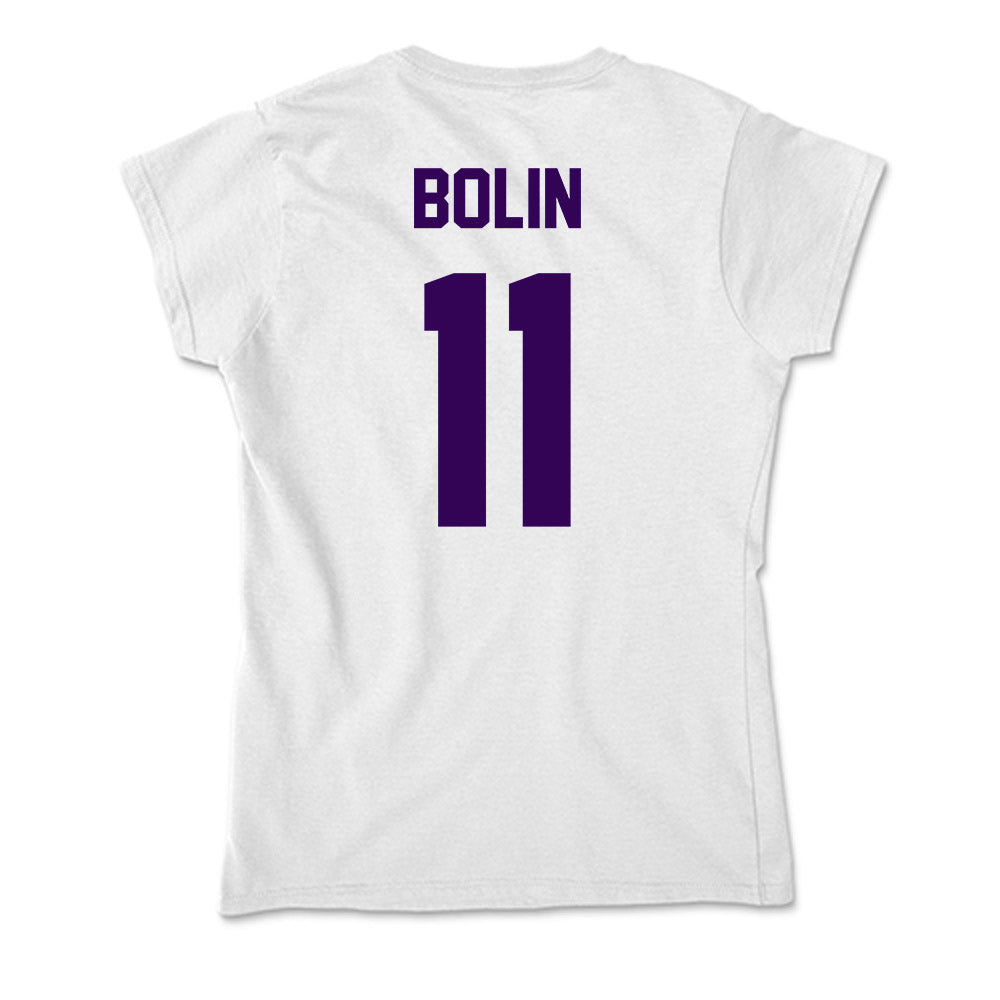 Kansas State - NCAA Baseball : Robby Bolin - Soft Style Women’s T-Shirt-1