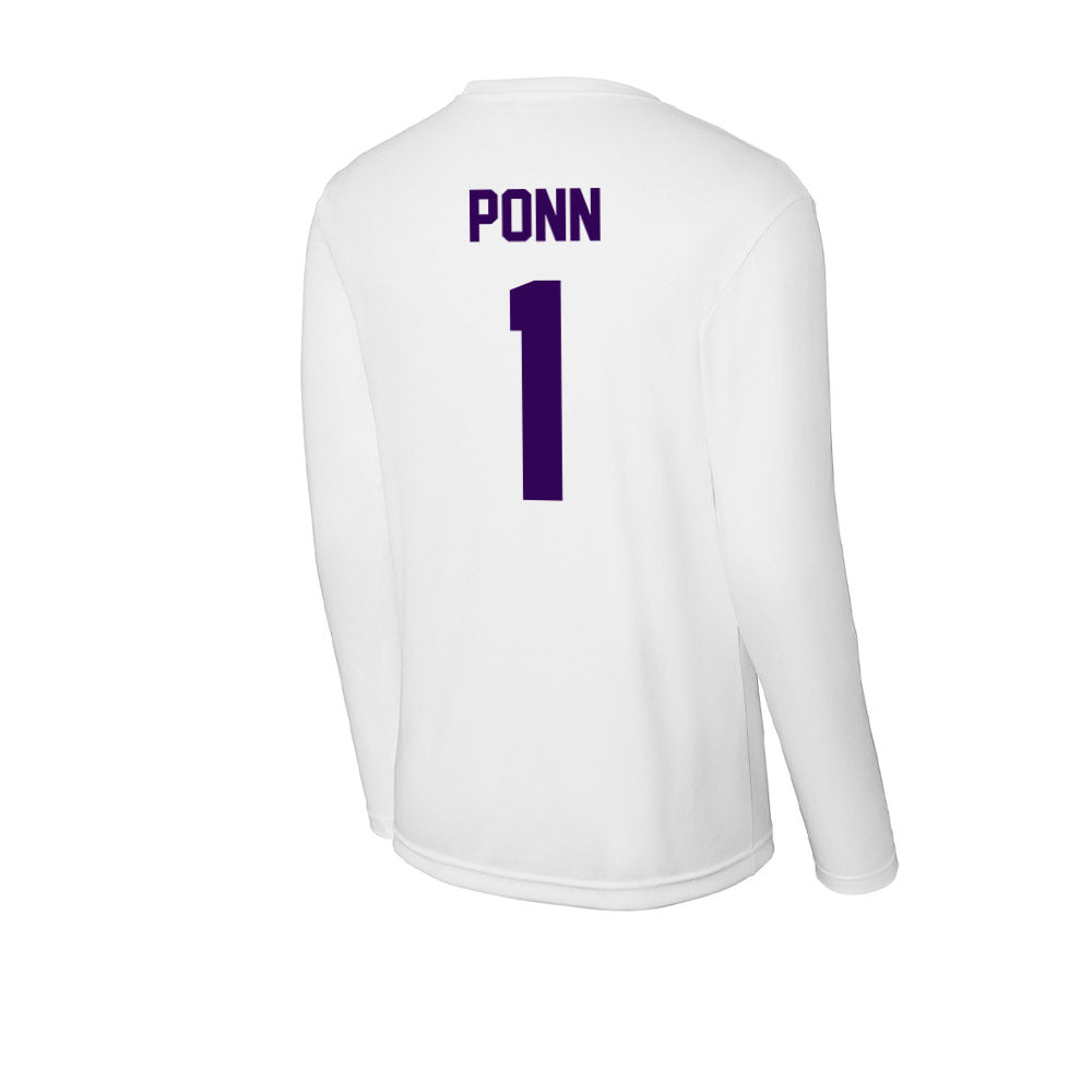 Kansas State - NCAA Women's Volleyball : Caleigh Ponn - Activewear Long Sleeve T-Shirt-1