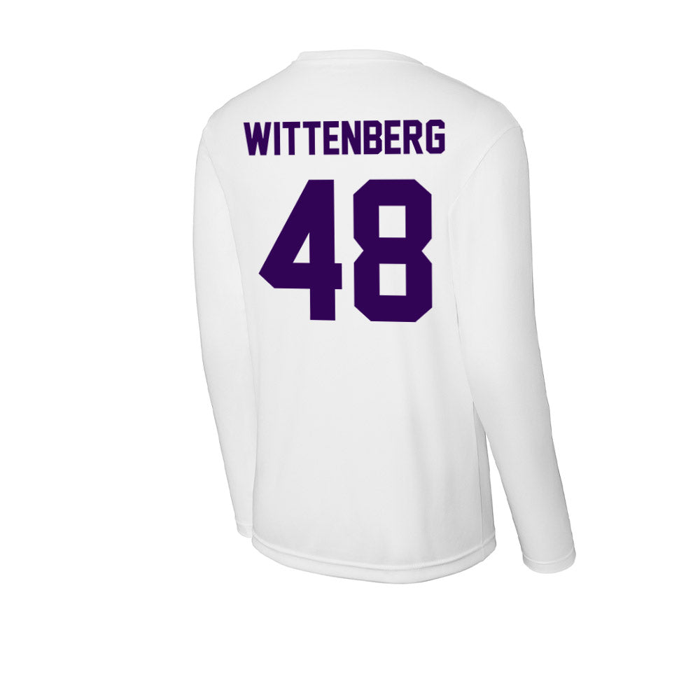 Kansas State - NCAA Football : Zach Wittenberg - Activewear Long Sleeve T-Shirt-1