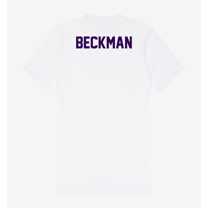 Kansas State - NCAA Men's Track & Field : Logan Beckman - Women's V-Neck T-Shirt-1