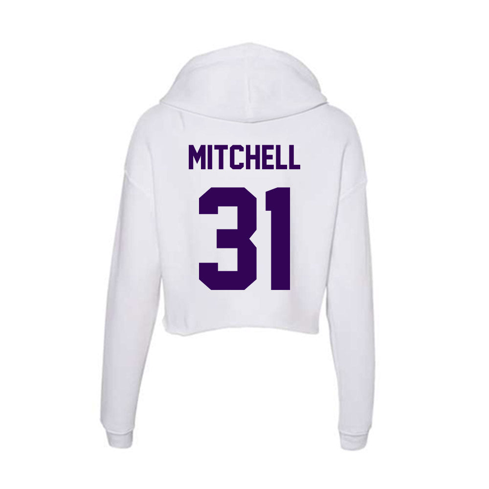 Kansas State - NCAA Football : Dominic Mitchell - Women's Crop Fleece Hoodie-1
