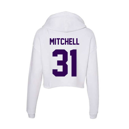 Kansas State - NCAA Football : Dominic Mitchell - Women's Crop Fleece Hoodie-1