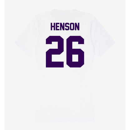 Kansas State - NCAA Baseball : Micah Henson - Women's V-Neck T-Shirt-1