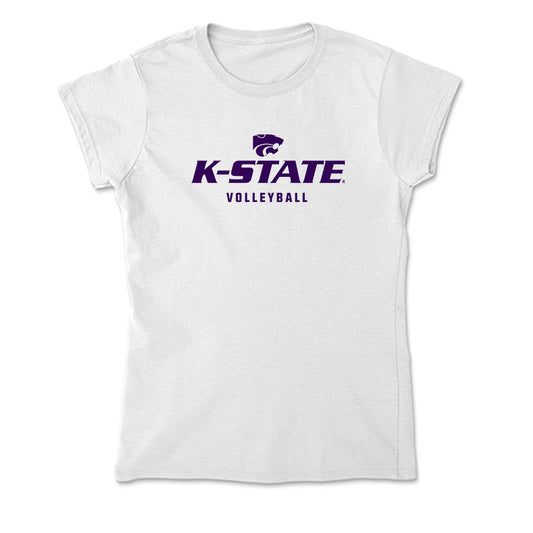 Kansas State - NCAA Women's Volleyball : Sydney McDermott - Soft Style Women’s T-Shirt-0