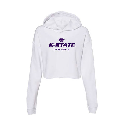 Kansas State - NCAA Women's Basketball : Temira Poindexter - Women's Crop Fleece Hoodie-0