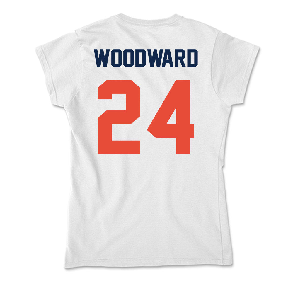 Illinois - NCAA Football : Vernon Woodward - Soft Style Women’s T-Shirt-1