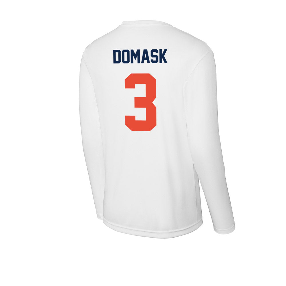 Illinois - NCAA Men's Basketball : Marcus Domask - Activewear Long Sleeve T-Shirt