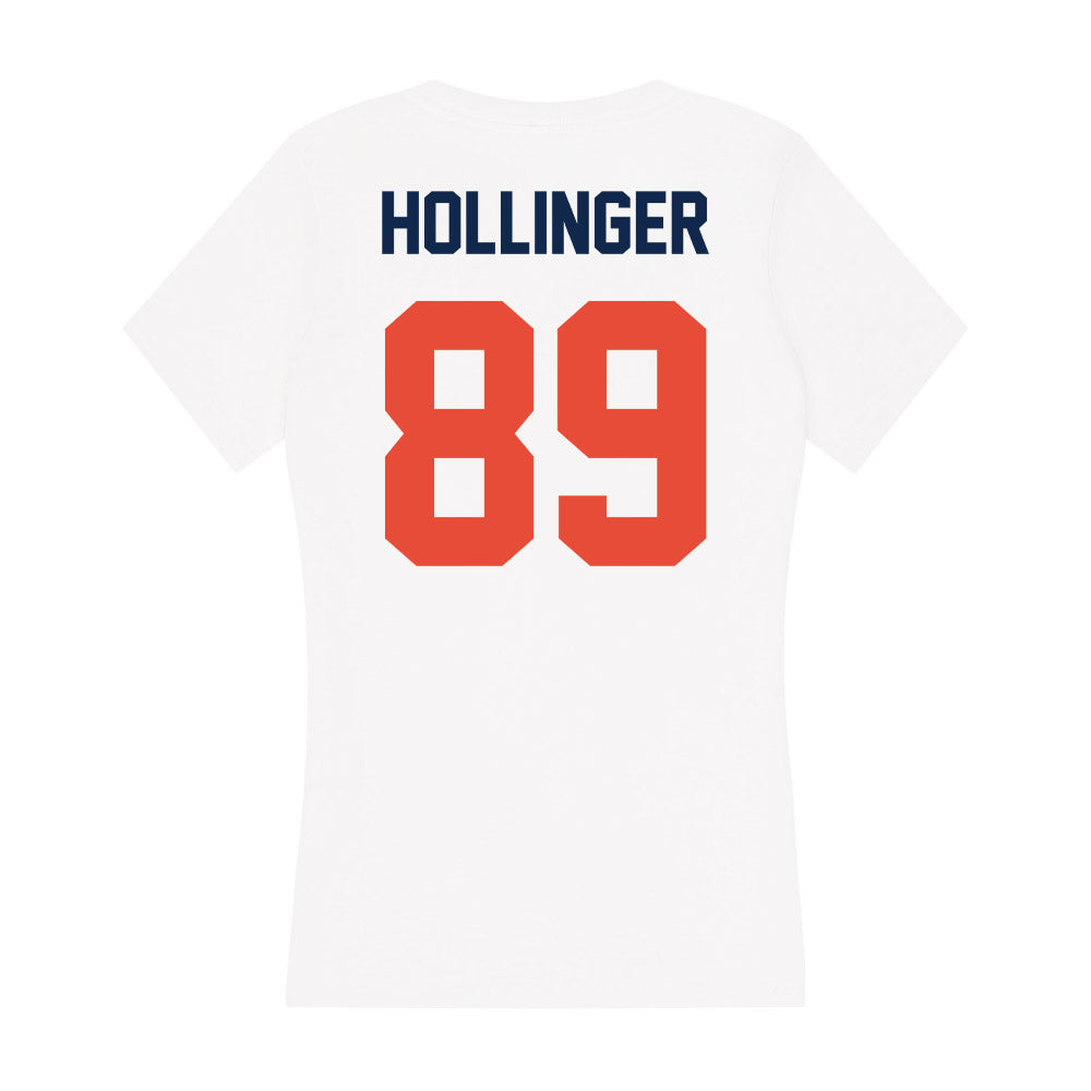 Illinois - NCAA Football : Tanner Hollinger - Women's V-Neck T-Shirt-1