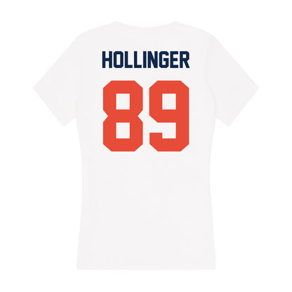 Illinois - NCAA Football : Tanner Hollinger - Women's V-Neck T-Shirt-1