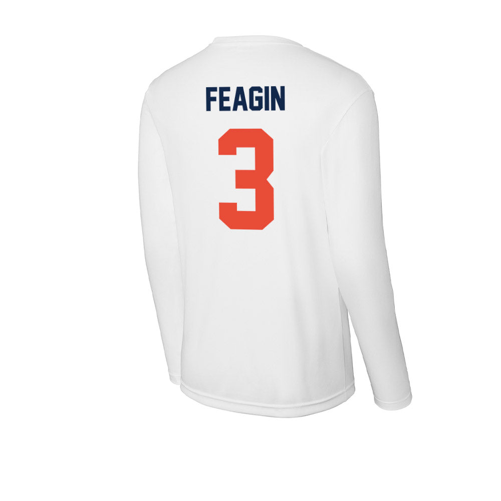 Illinois - NCAA Football : Kaden Feagin - Activewear Long Sleeve T-Shirt