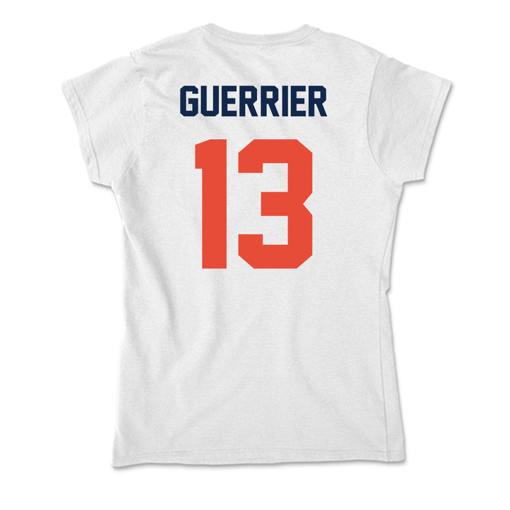 Illinois - NCAA Men's Basketball : Quincy Guerrier - Soft Style Women’s T-Shirt-1