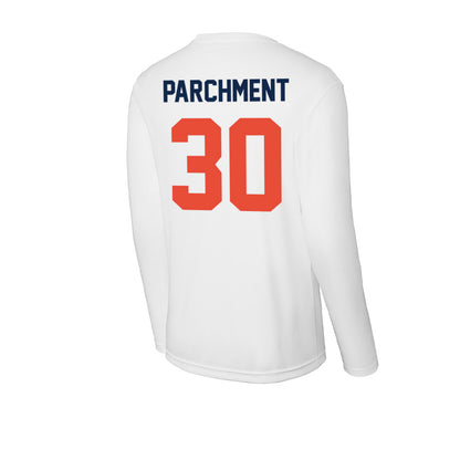 Illinois - NCAA Women's Basketball : Cearah Parchment - Activewear Long Sleeve T-Shirt-1