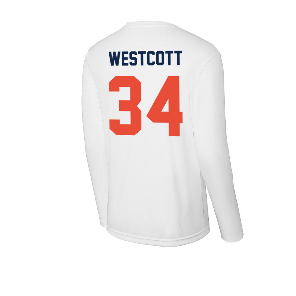 Illinois - NCAA Baseball : Drake Westcott - Activewear Long Sleeve T-Shirt