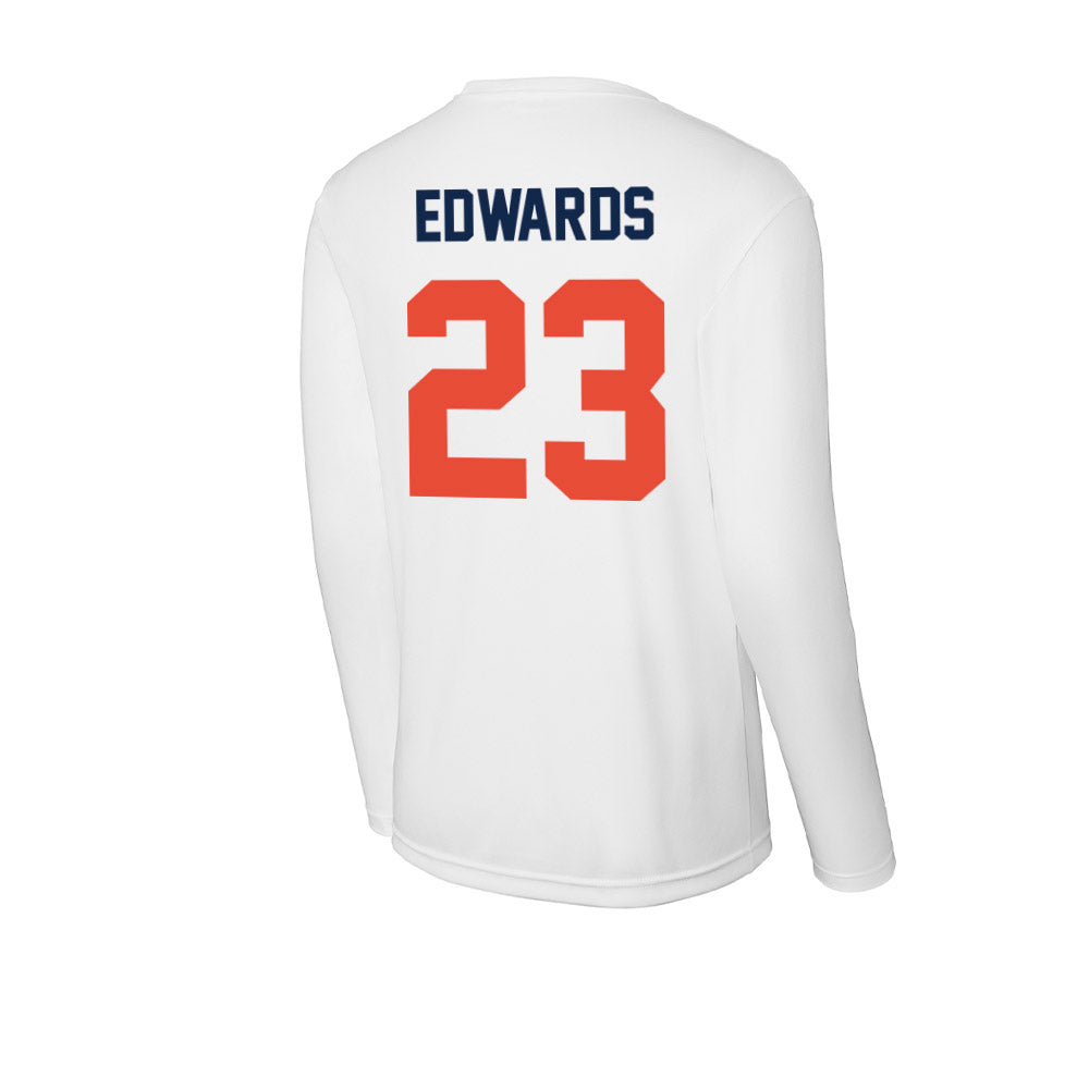 Illinois - NCAA Football : TeRah Edwards - Activewear Long Sleeve T-Shirt