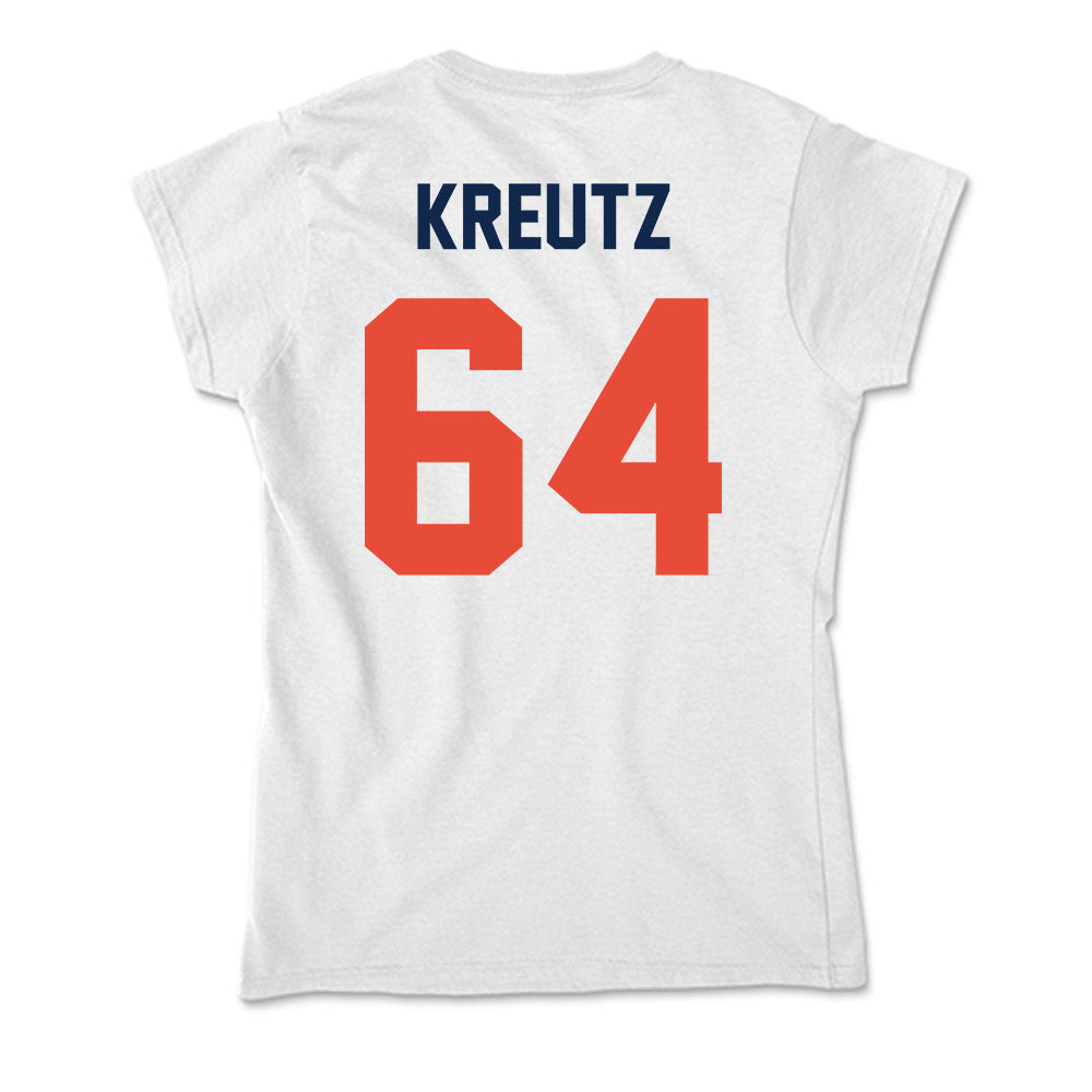 Illinois - NCAA Football : Josh Kreutz - Soft Style Women’s T-Shirt-1