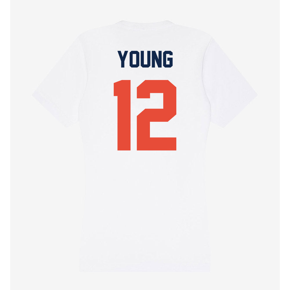 Illinois - NCAA Baseball : Ike Young - Women's V-Neck T-Shirt-1