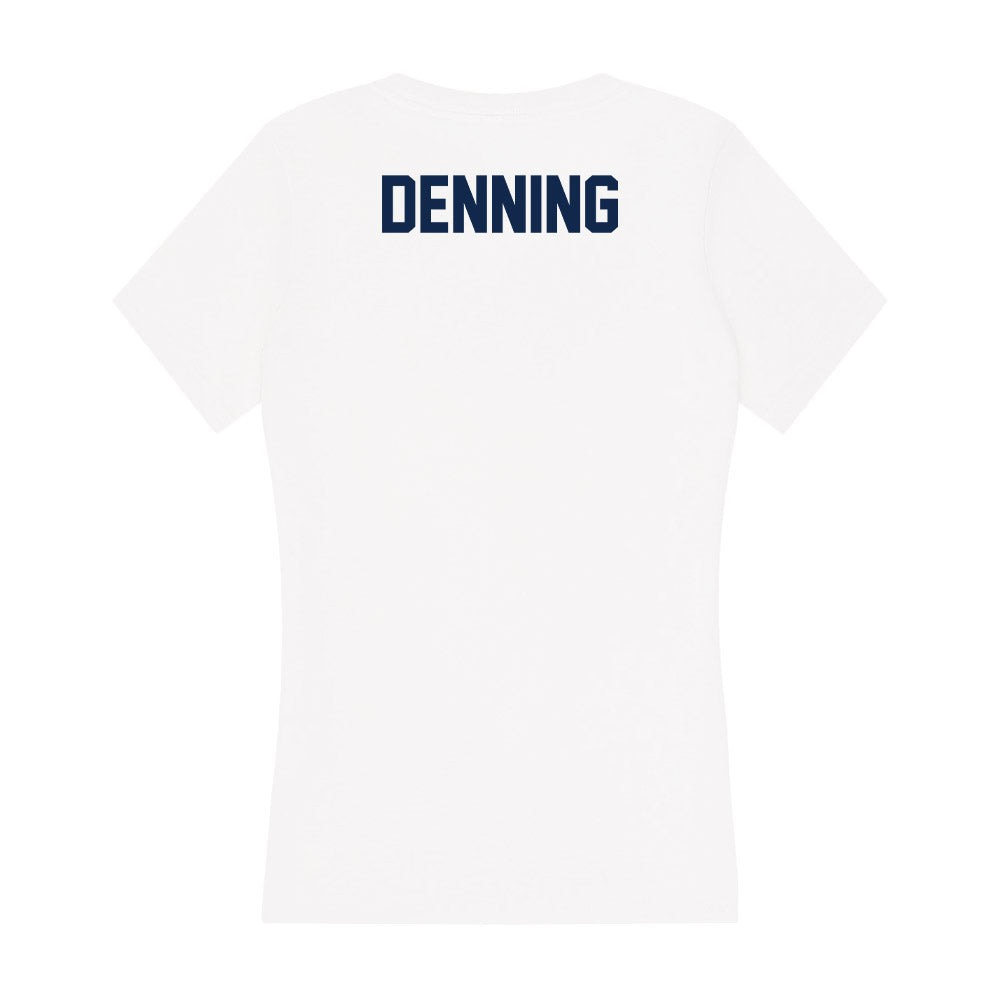 Illinois - NCAA Women's Gymnastics : Destiny Denning - Women's V-Neck T-Shirt-1