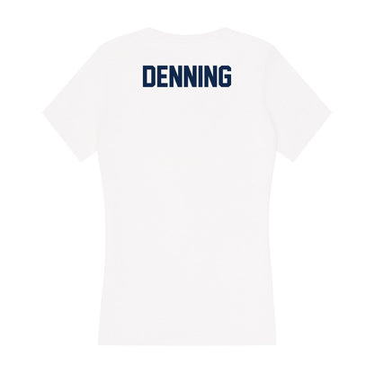 Illinois - NCAA Women's Gymnastics : Destiny Denning - Women's V-Neck T-Shirt-1