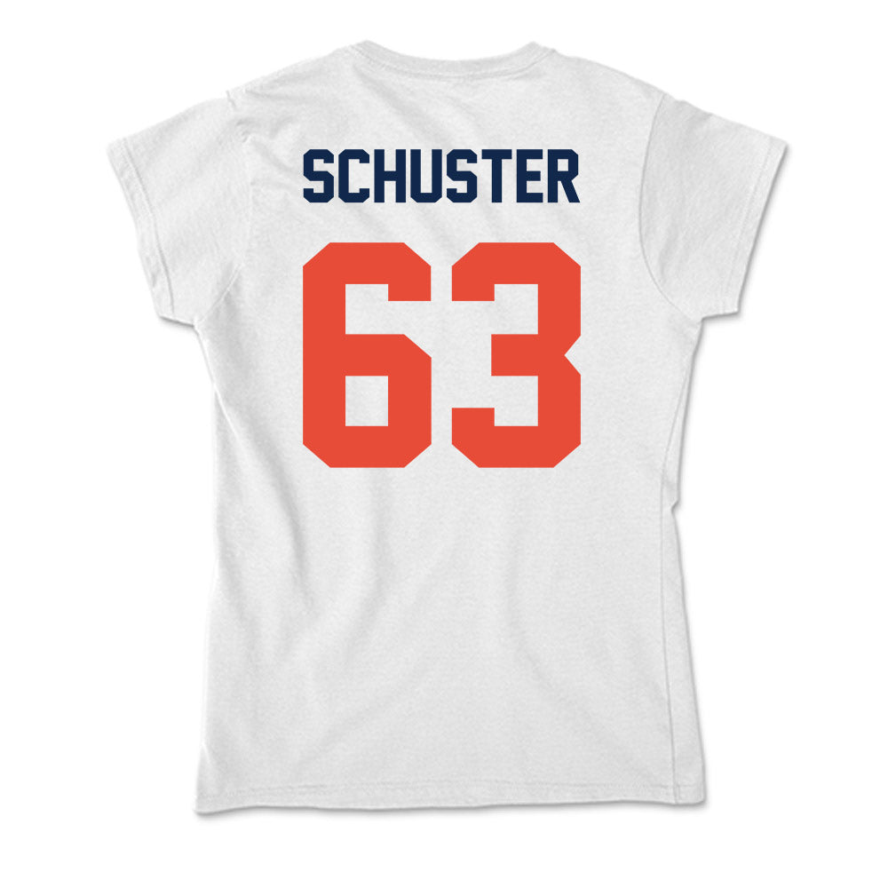 Illinois - NCAA Football : Dezmond Schuster - Soft Style Women’s T-Shirt-1