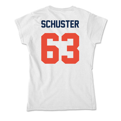 Illinois - NCAA Football : Dezmond Schuster - Soft Style Women’s T-Shirt-1