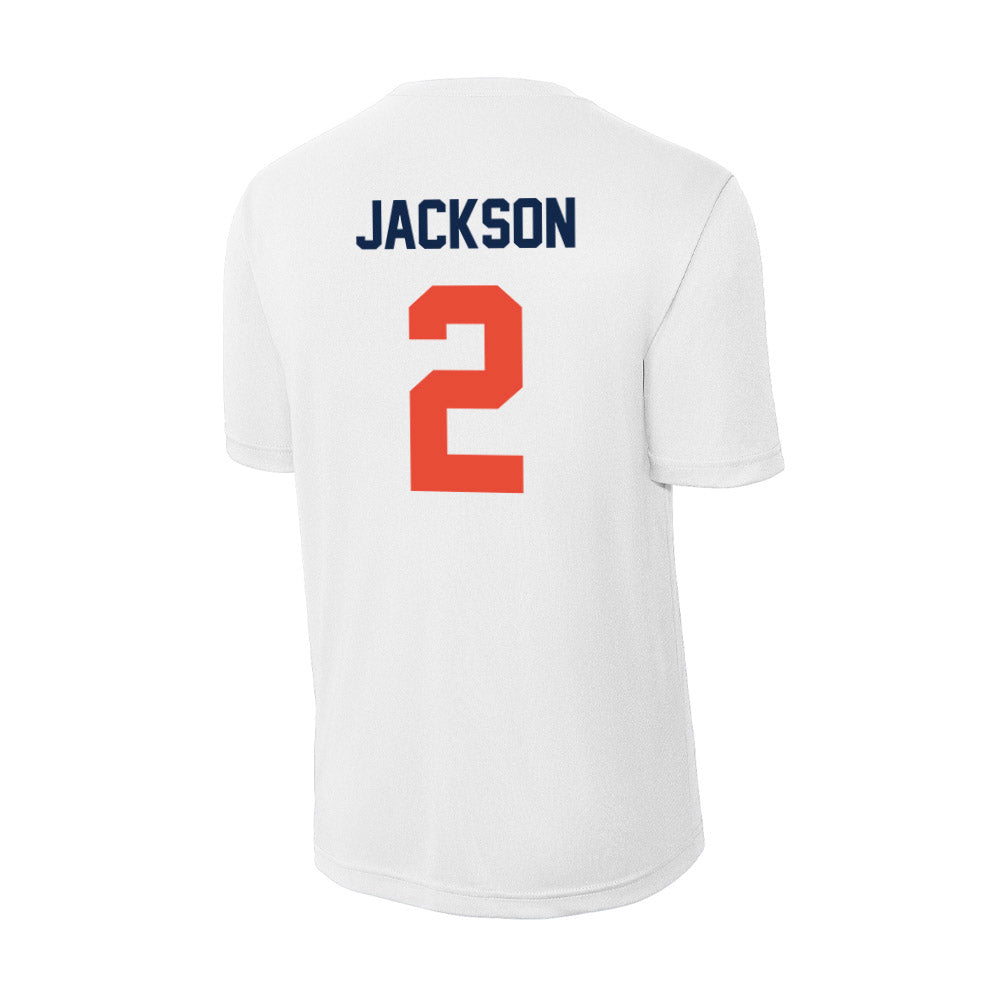 Illinois - NCAA Women's Basketball : Destiny Jackson - Activewear T-Shirt-1