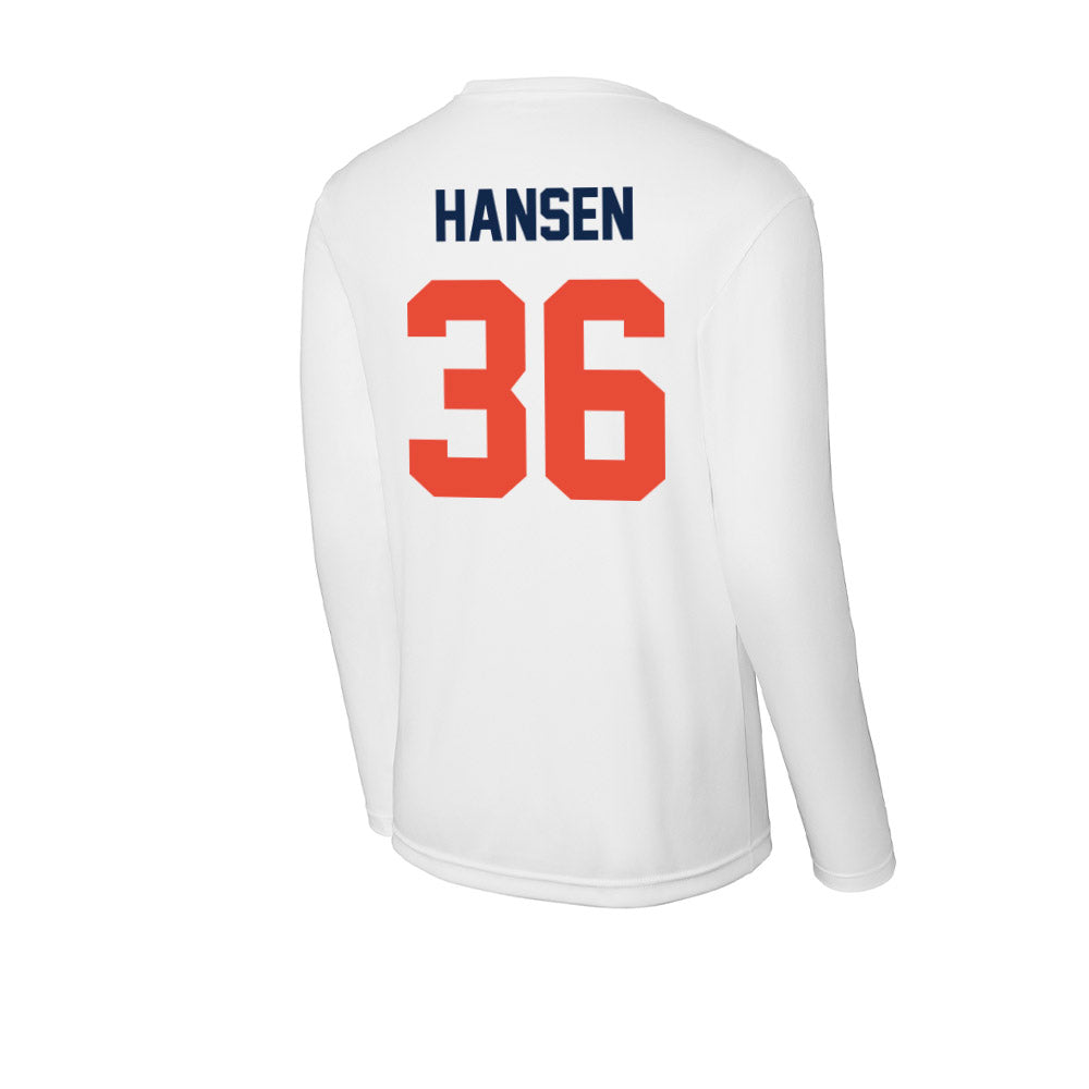 Illinois - NCAA Football : Lane Hansen - Activewear Long Sleeve T-Shirt