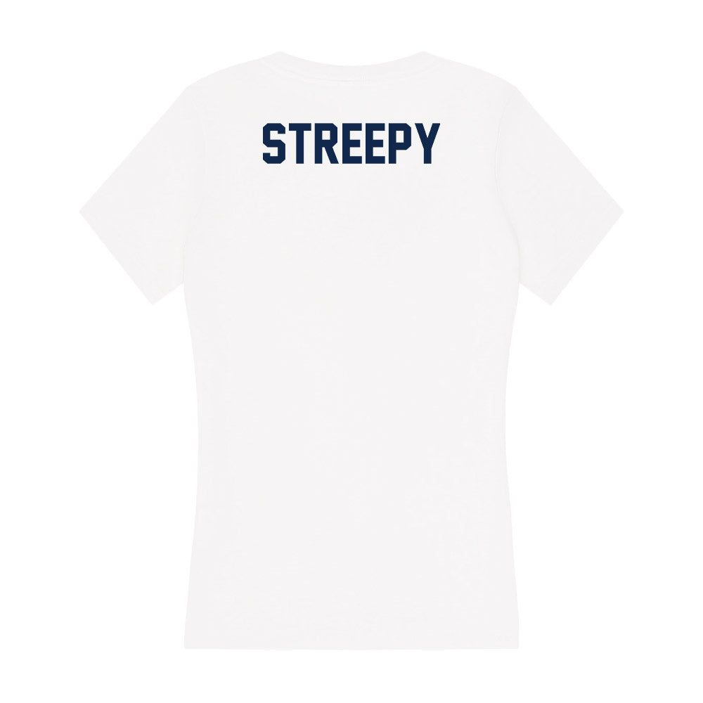 Illinois - NCAA Women's Track & Field (Outdoor) : Jess Streepy - Women's V-Neck T-Shirt-1