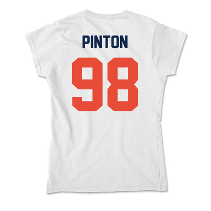 Illinois - NCAA Football : Fabrizio Pinton - Soft Style Women’s T-Shirt-1