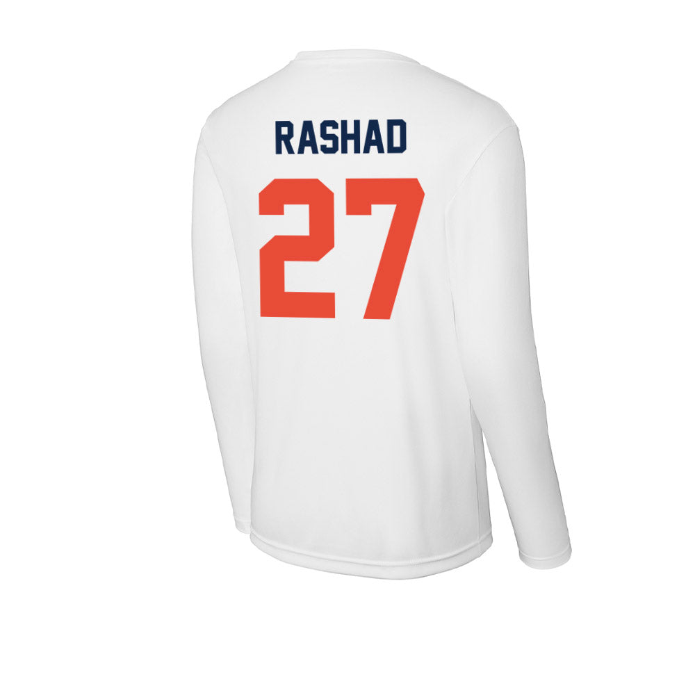 Illinois - NCAA Football : Corey Rashad - Activewear Long Sleeve T-Shirt-1