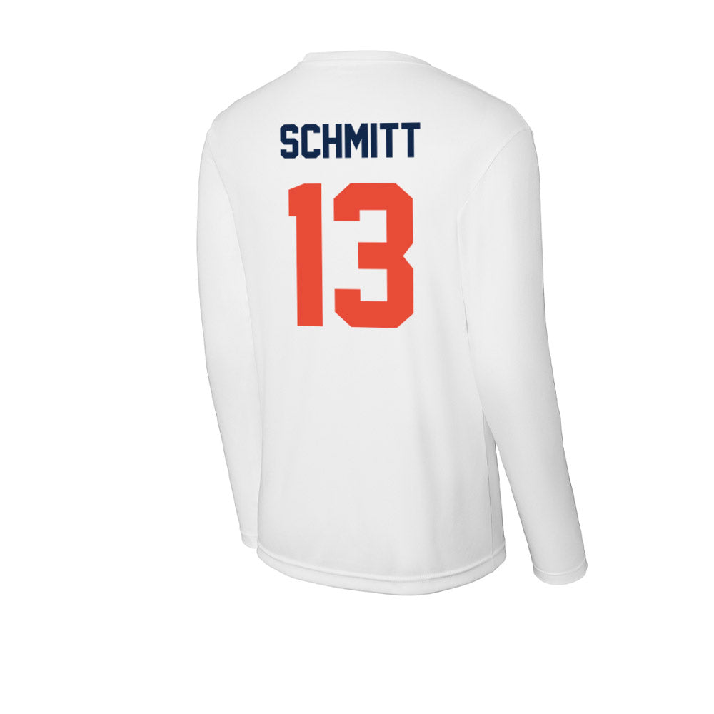 Illinois - NCAA Baseball : Tylet Schmitt - Activewear Long Sleeve T-Shirt-1