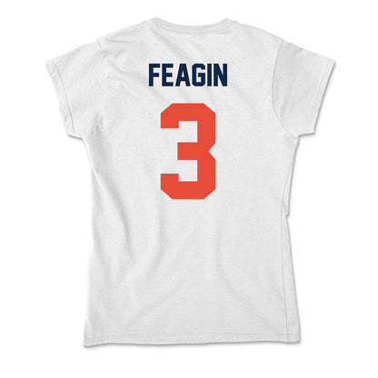 Illinois - NCAA Football : Kaden Feagin - Soft Style Women’s T-Shirt-1