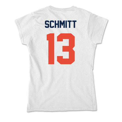 Illinois - NCAA Baseball : Tylet Schmitt - Soft Style Women’s T-Shirt-1