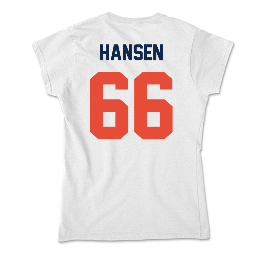 Illinois - NCAA Football : Brandon Hansen - Soft Style Women’s T-Shirt-1