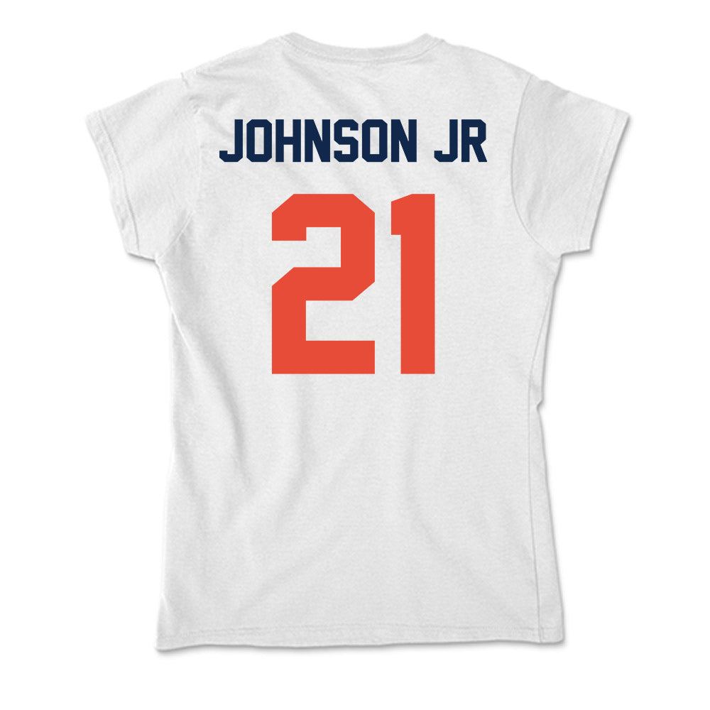 Illinois - NCAA Men's Basketball : Morez Johnson Jr - Soft Style Women’s T-Shirt-1