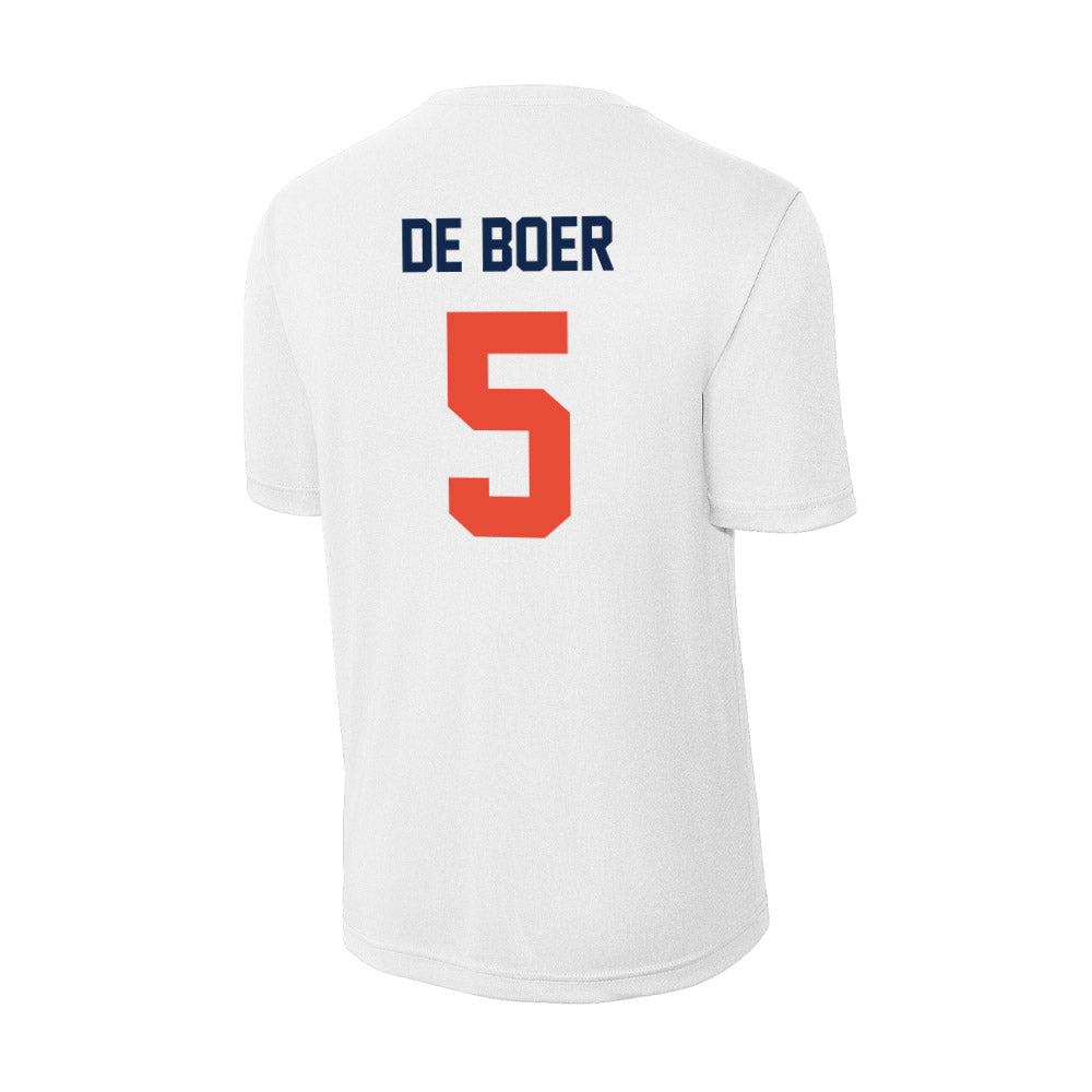 Illinois - NCAA Women's Volleyball : Taylor De Boer - Activewear T-Shirt-1