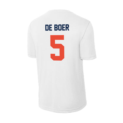Illinois - NCAA Women's Volleyball : Taylor De Boer - Activewear T-Shirt-1
